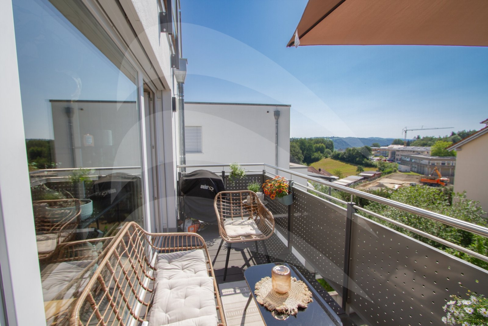 Balkon mit Weitblick