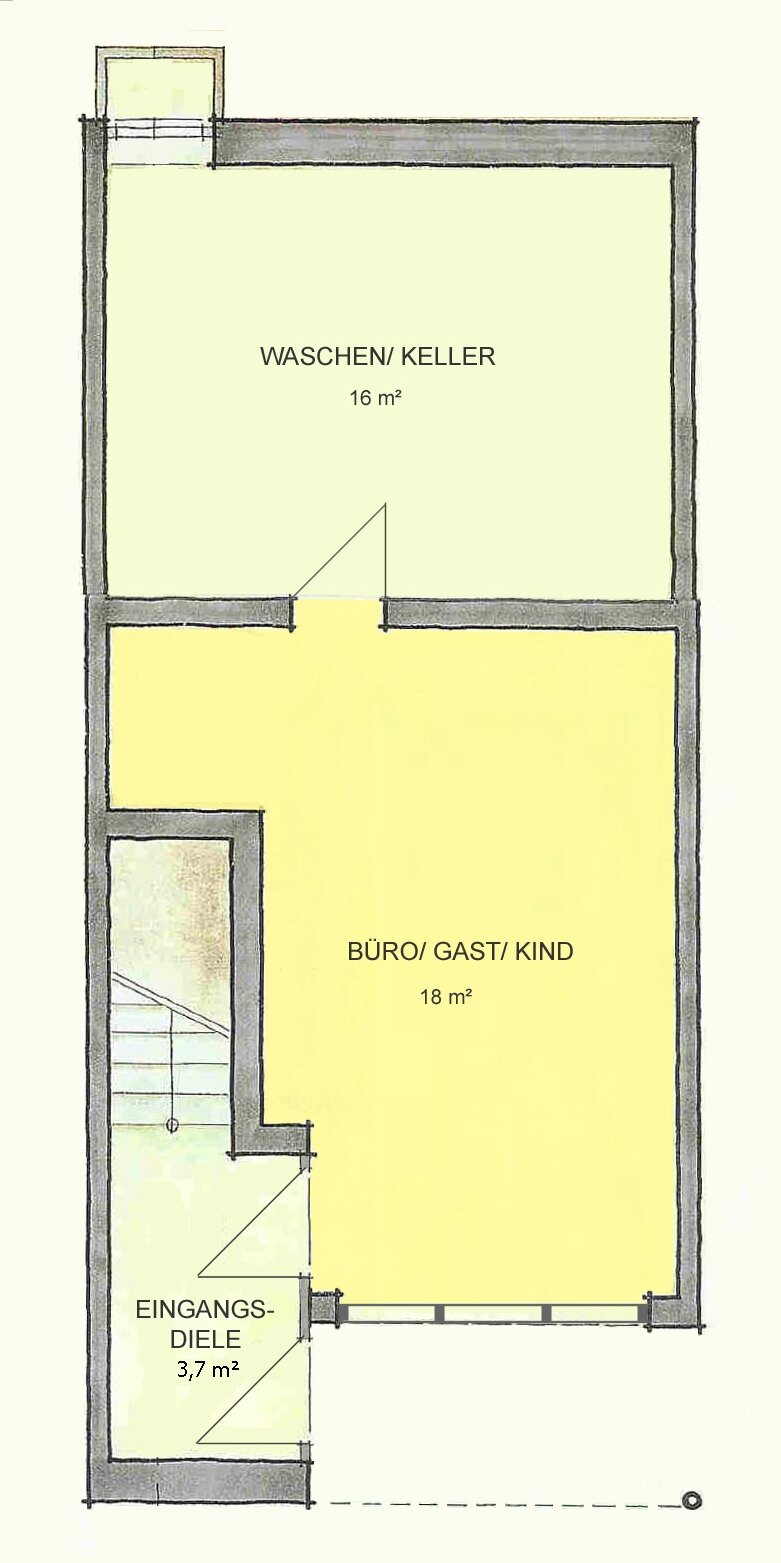 Eingangsebene (Untergeschoss)