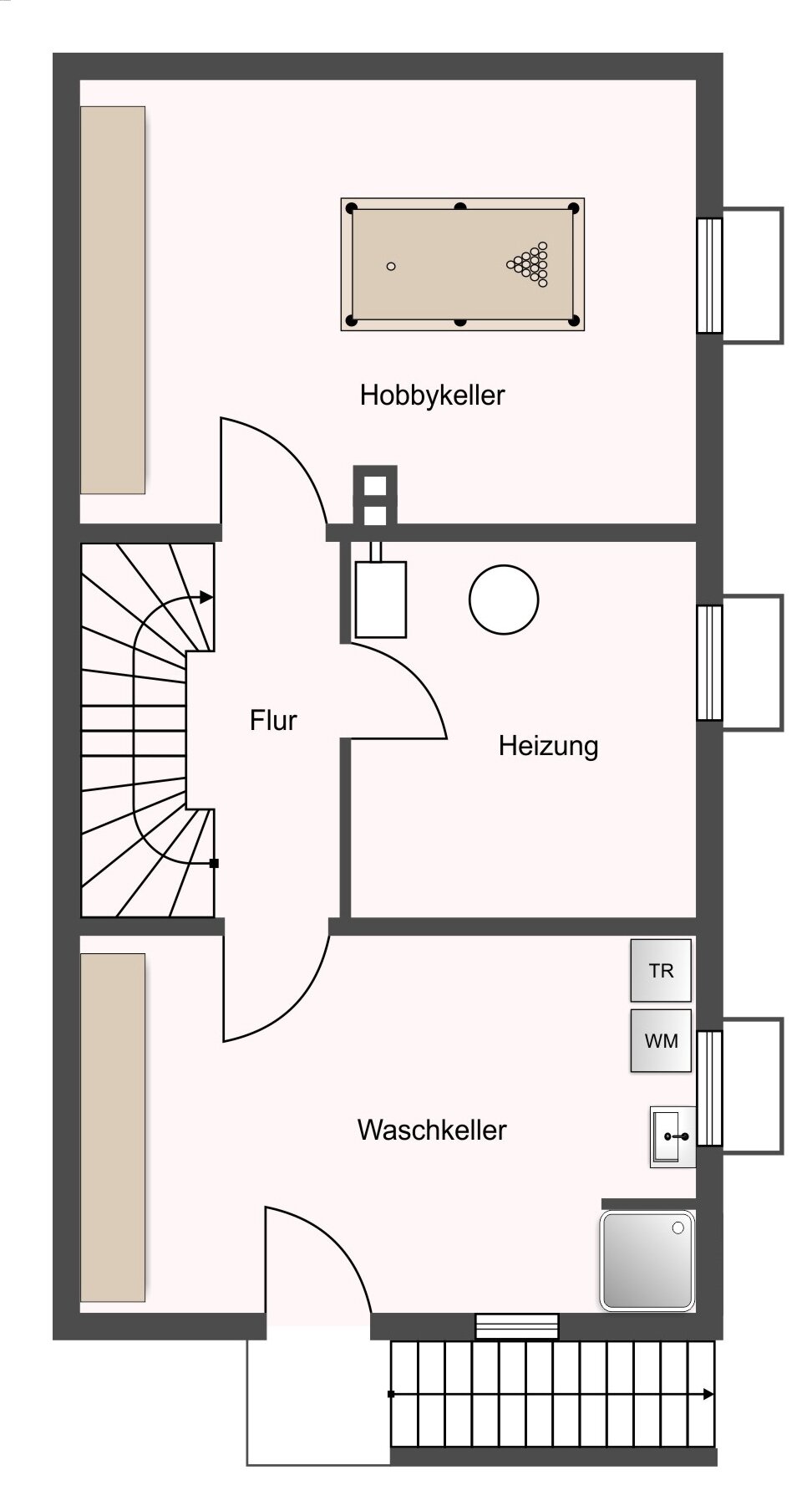 Grundriss Kellergeschoss