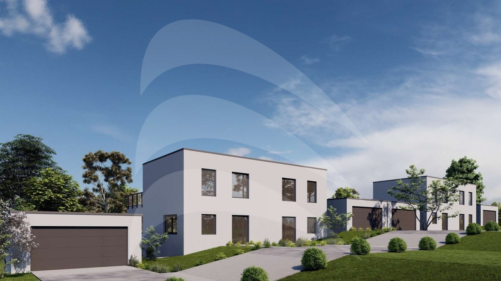 KfW40 Neubau: Toller Ausblick - Große Doppelhaushälfte im Baugebiet Neukirchen am Inn KfW40 Neubau: Toller Ausblick - Große Doppelhaushälfte im Baugebiet Neukirchen am Inn