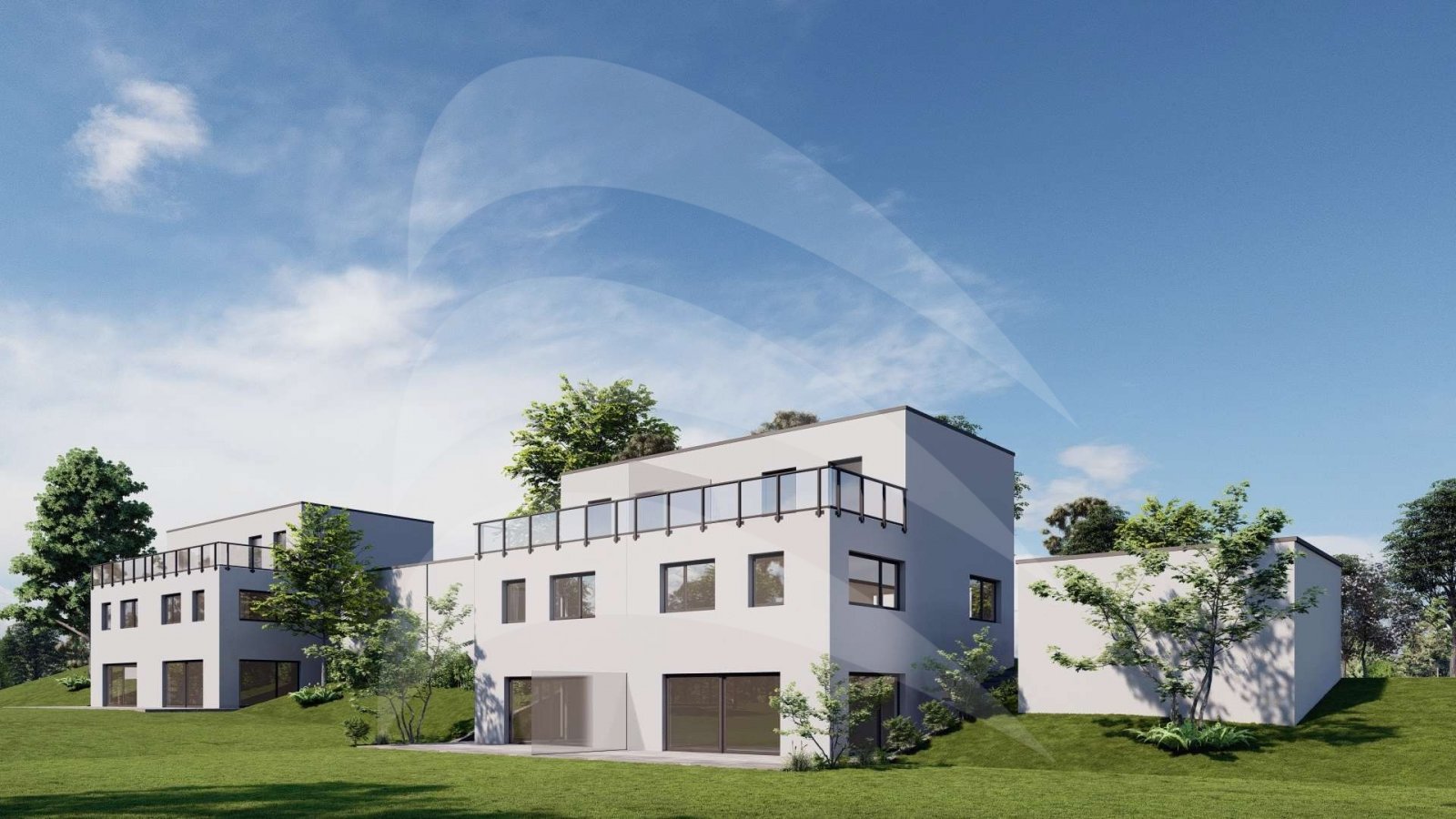 KfW40 Neubau: Toller Ausblick - Große Doppelhaushälfte im Baugebiet Neukirchen am Inn KfW40 Neubau: Toller Ausblick - Große Doppelhaushälfte im Baugebiet Neukirchen am Inn