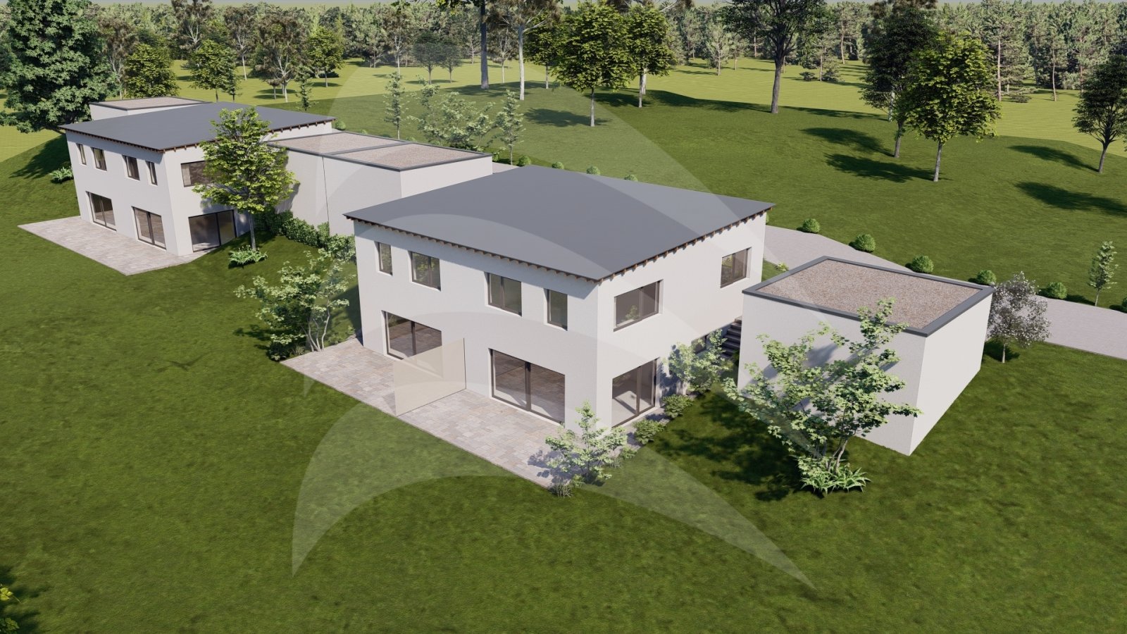 KfW40 Neubau: Nähe Passau gehobene Doppelhaushälfte mit viel Platz in Neukirchen am Inn KfW40 Neubau: Nähe Passau gehobene Doppelhaushälfte mit viel Platz in Neukirchen am Inn
