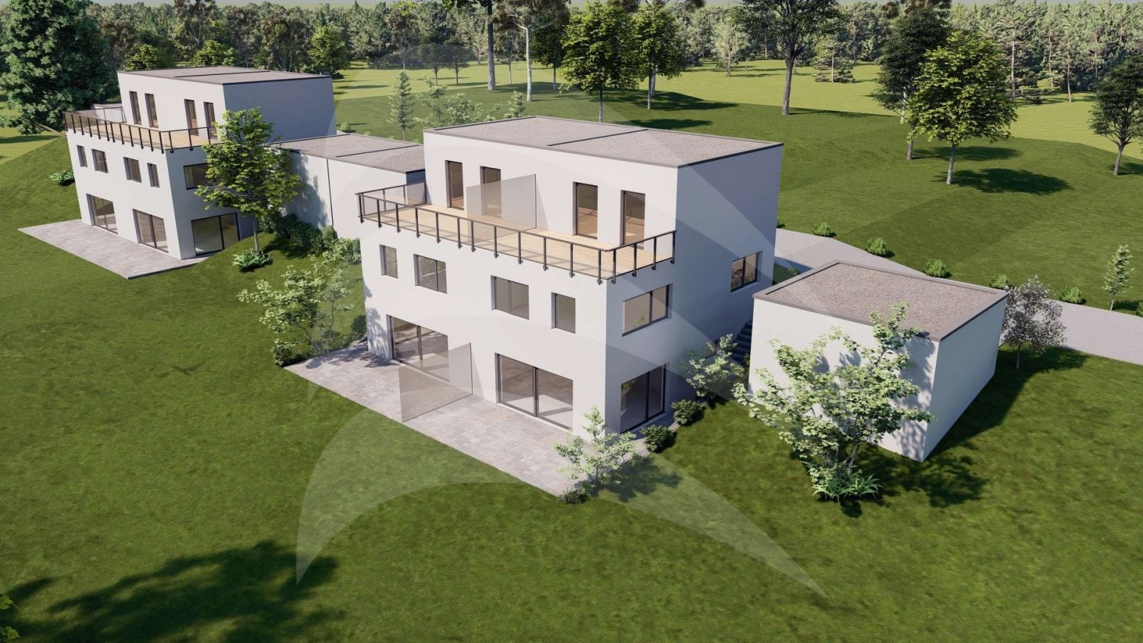 KfW40 Neubau: Gehobene Doppelhaushälfte verteilt auf 3 Etagen im Baugebiet Neukirchen am Inn KfW40 Neubau: Gehobene Doppelhaushälfte verteilt auf 3 Etagen im Baugebiet Neukirchen am Inn