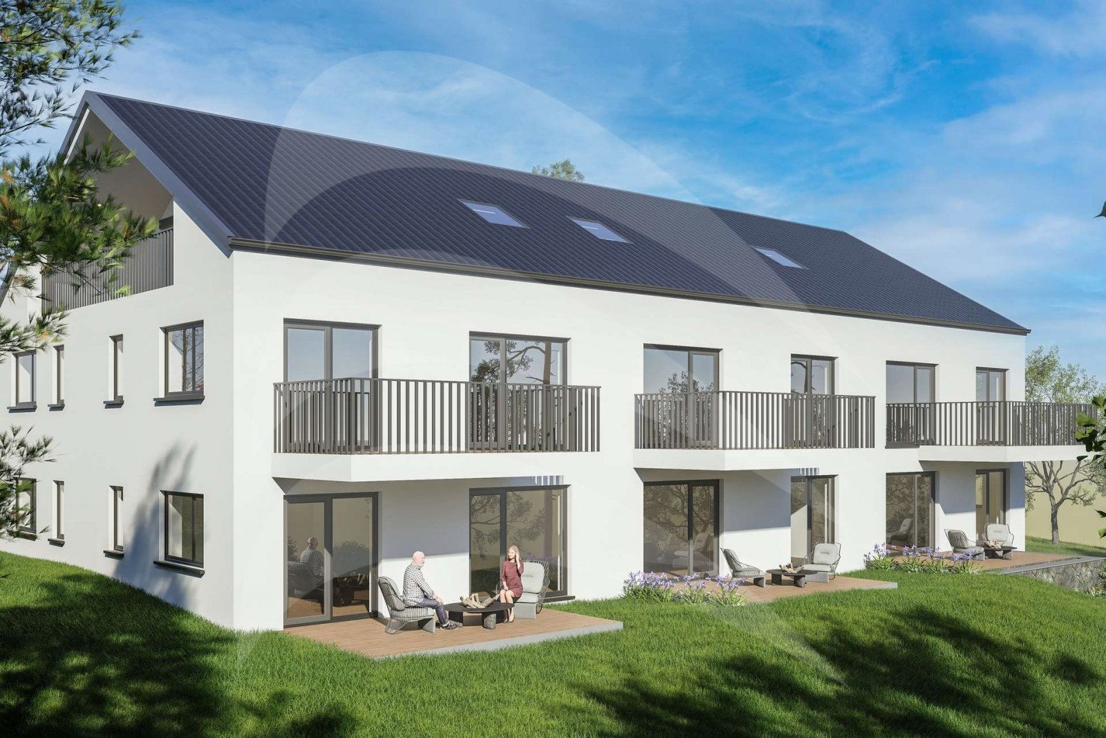 unverbaubare Südlage & KFW40-QNG: Hochwertige 2-Zimmer-Erdgeschosswohnung - optional mit Garten unverbaubare Südlage & KFW40-QNG: Hochwertige 2-Zimmer-Erdgeschosswohnung - optional mit Garten